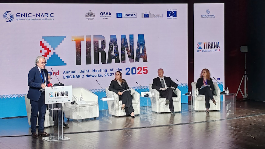 Réunion annuelle conjointe des réseaux ENIC et NARIC – Tirana, Albanie, 25-27 mai 2025
