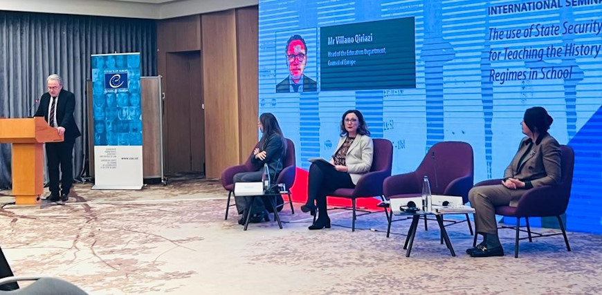 Council of Europe Advocates for Teaching the History of Totalitarian Regimes through State Security Documents at Tirana Seminar