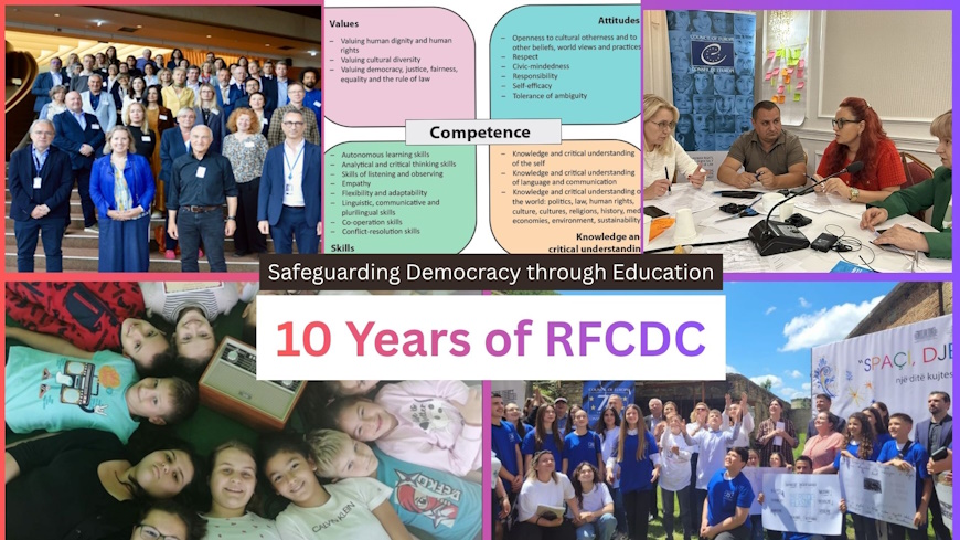 Celebrating a decade of the Reference Framework of Competences for Democratic Culture – why it matters more than ever