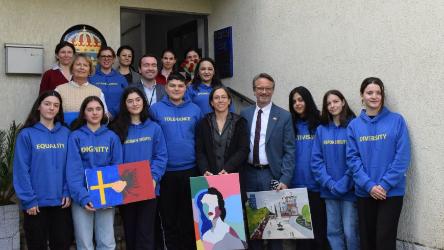Sweden re-confirms its support to strengthening democracy through education in Albania