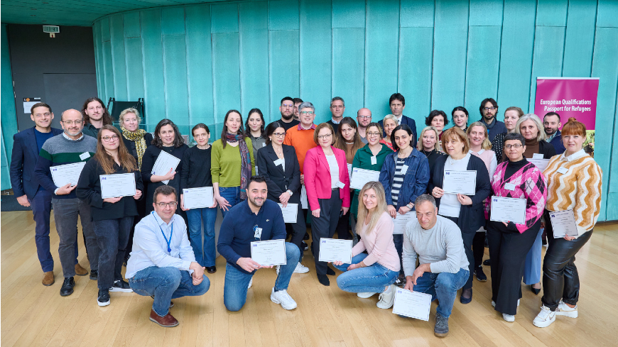 Passeport européen des qualifications des réfugiés : De la théorie à la pratique - des évaluateurs de diplômes nouvellement formés commencent à évaluer les qualifications des réfugiés