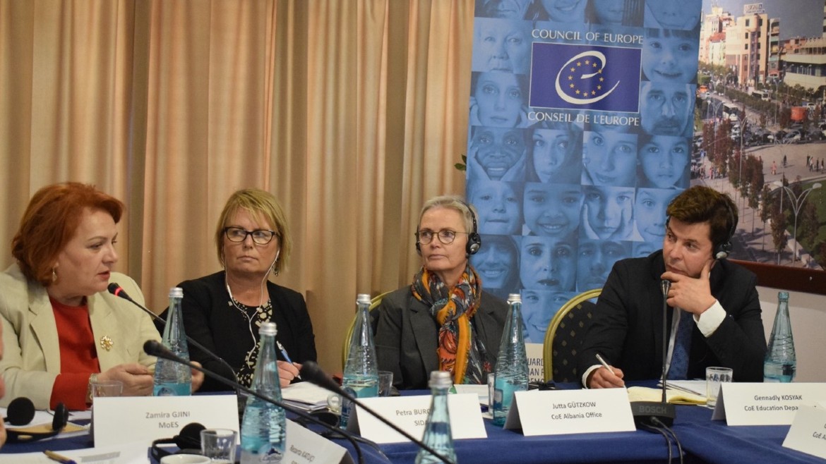 The project Strengthening Democratic Citizenship Education in Albania holds its fifth Steering Committee meeting