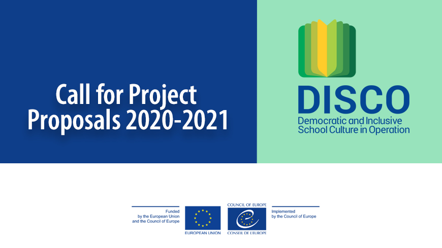DISCO: The Call for Project Proposals 2020-2021 is out!