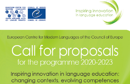 education ecml programme proposals innovation inspiring 2023 launch call department evolving competences contexts changing language