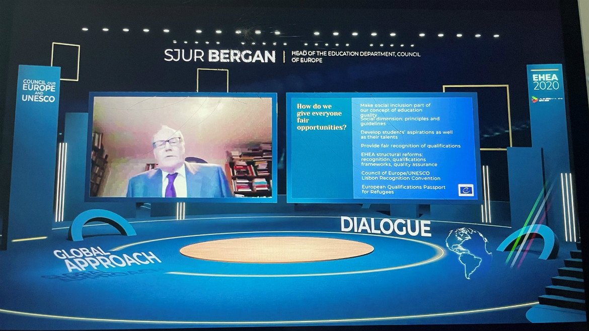 Council of Europe at the EHEA Ministerial Conference