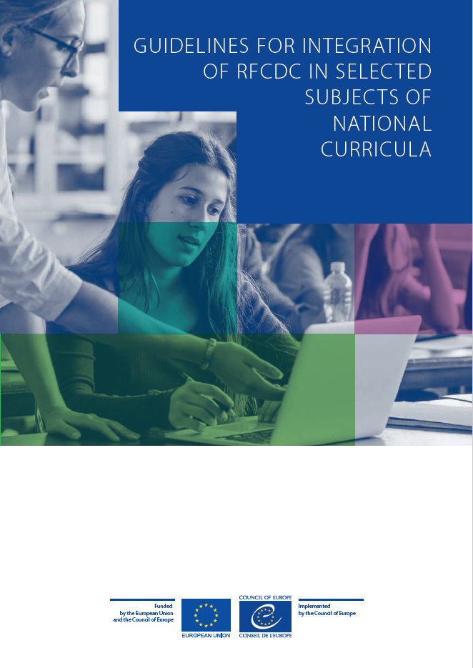 Cover of Guidelines for integration of RFCDC in selected subjects of national curricula