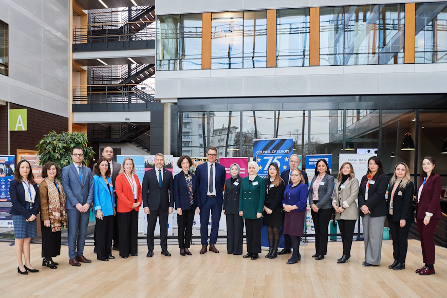 Study visit to the Council of Europe for high-level Turkish delegation