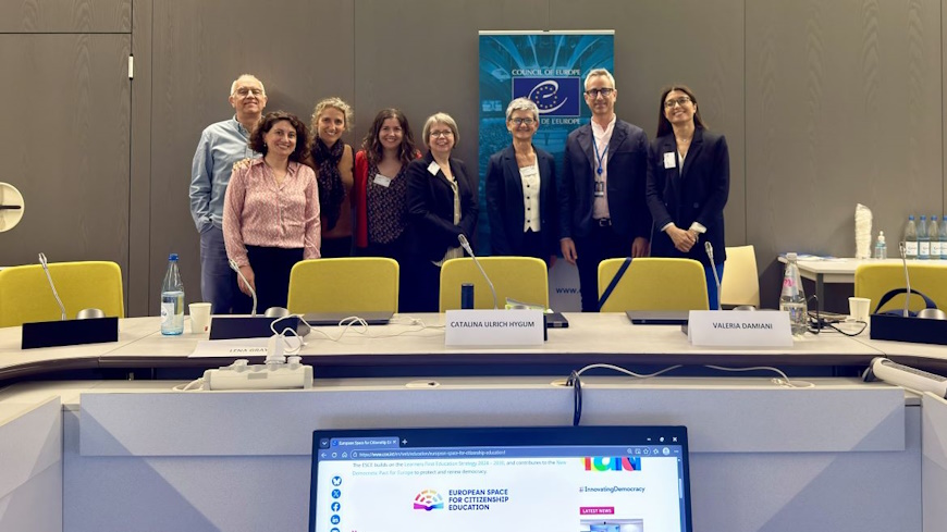 La cinquième réunion du groupe de travail sur l’espace européen de l’éducation à la citoyenneté marque une nouvelle avancée vers sa mise en œuvre