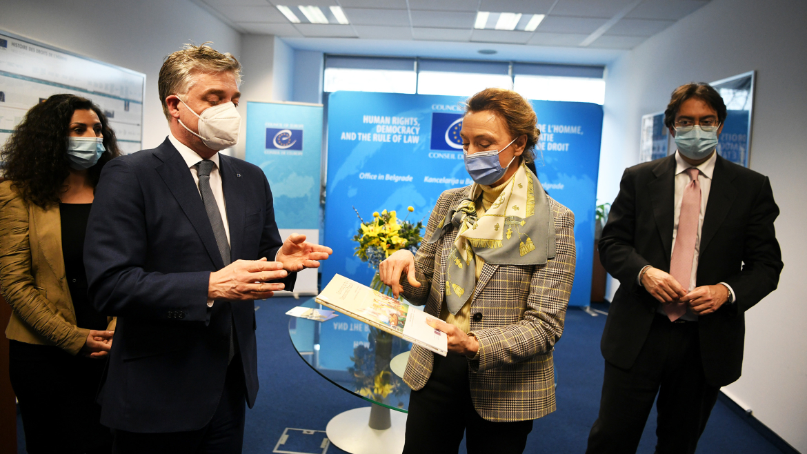 Council of Europe Secretary General, Marija Pejčinović Burić, Official Visit To Serbia