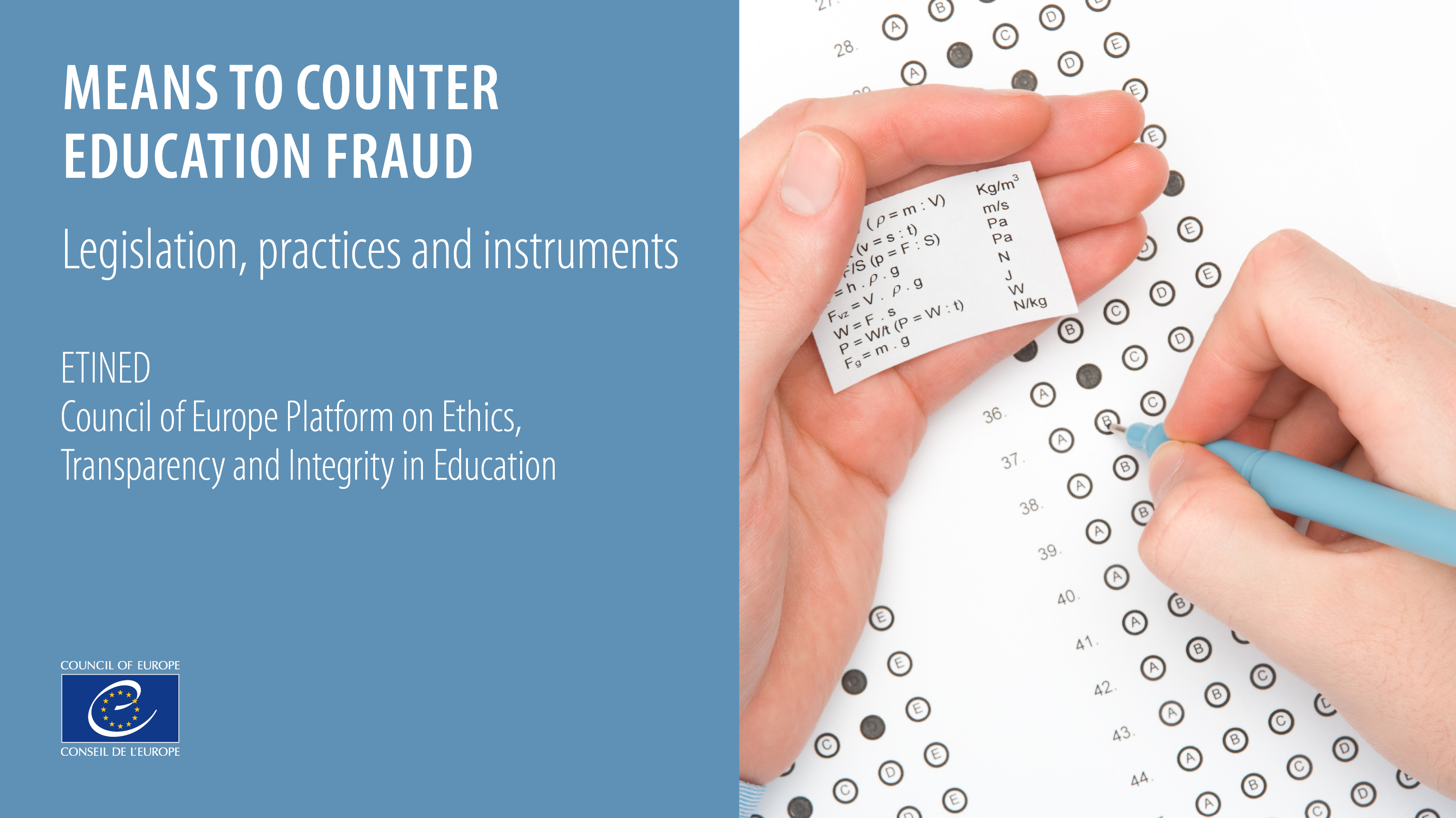 New ISBN Publication - MEANS TO COUNTER EDUCATION FRAUD - ETINED VOLUME 7