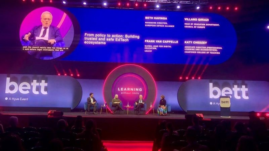 Council of Europe advances work on AI and EdTech governance at Bett UK 2026 following launch of new expert committee