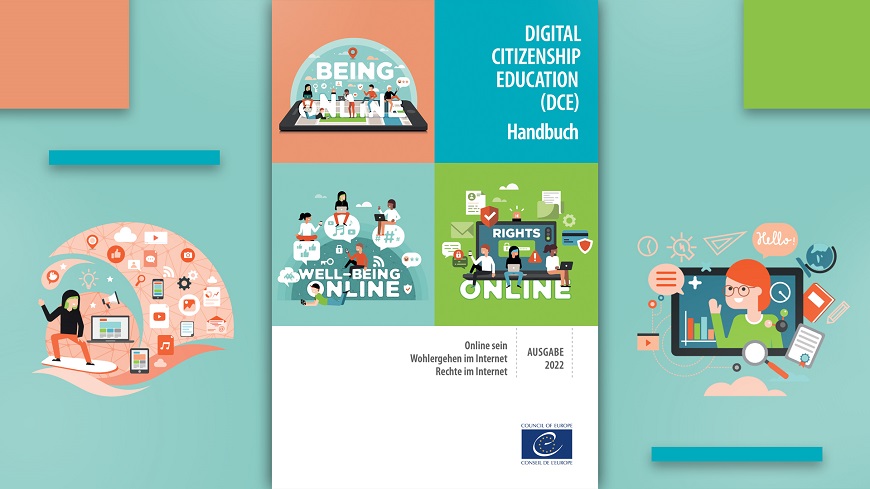Le manuel sur l'éducation à la citoyenneté numérique (ECN) est désormais disponible en allemand