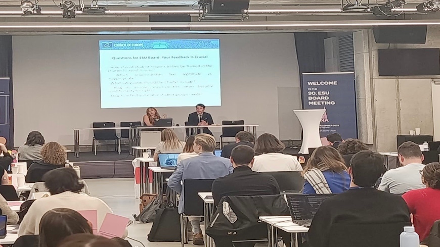 La Charte des droits des étudiants du Conseil de l'Europe prend de l'ampleur grâce à une vision démocratique forte et à la participation des étudiants à sa conception