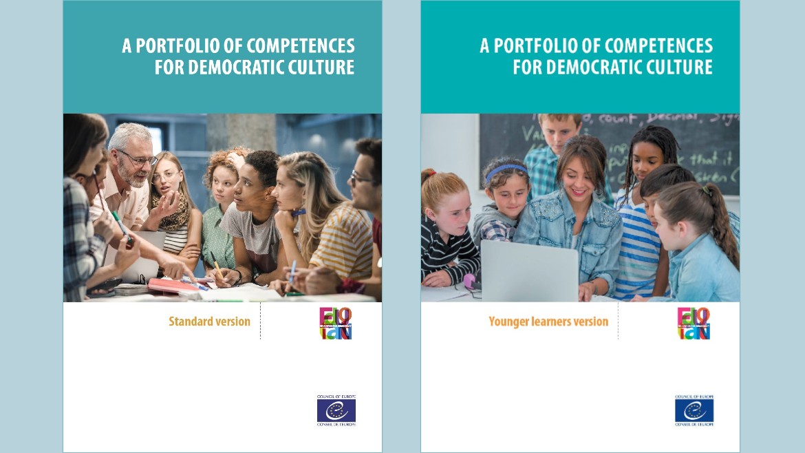 Nouvelles publications du Service de l'Education : Un Portfolio de compétences pour une culture de la démocratie - Versions standard et pour jeunes apprenants