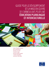 Cover of the publication "Guide for the development and implementation of curricula for plurilingual and intercultural education"