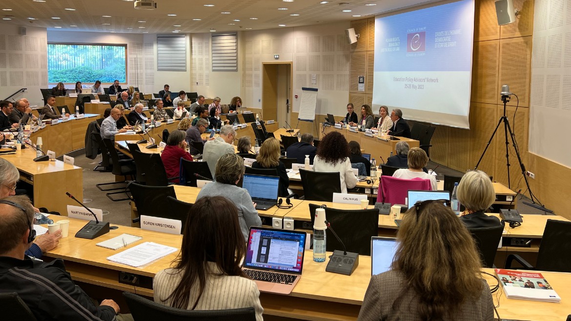 Le réseau des conseillers en politique d'éducation du Conseil de l'Europe se réunit à Strasbourg