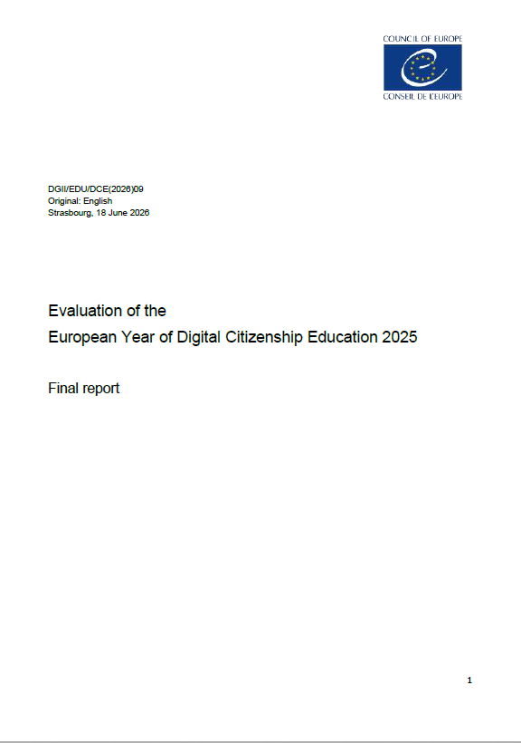 Evaluation of the European Year of Digital Citizenship Education 2025
