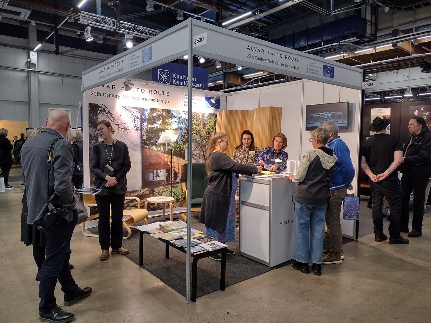 Finlande : la Route Alvar Aalto présente au Matka Nordic Travel Fair 2024