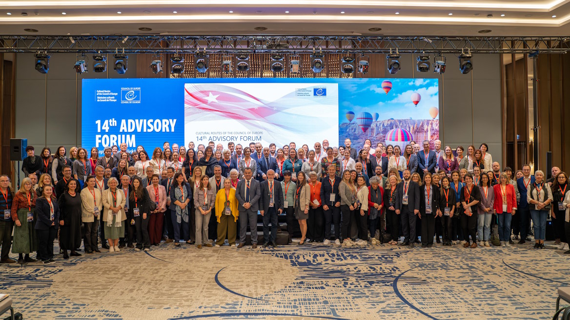 14th Advisory Forum on Cultural Routes in Cappadocia: safeguarding Europe’s landscapes through sustainable tourism for a more inclusive, resilient and beautiful Europe.