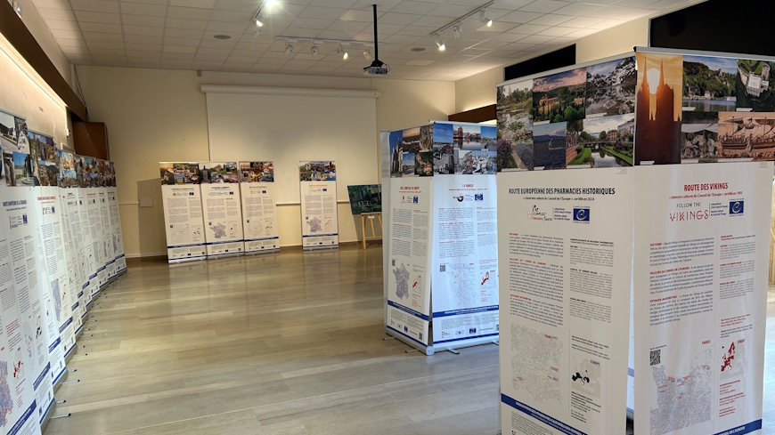 FRANCE: The exhibition dedicated to the Cultural Routes across France is in Bougival during the European Heritage Days