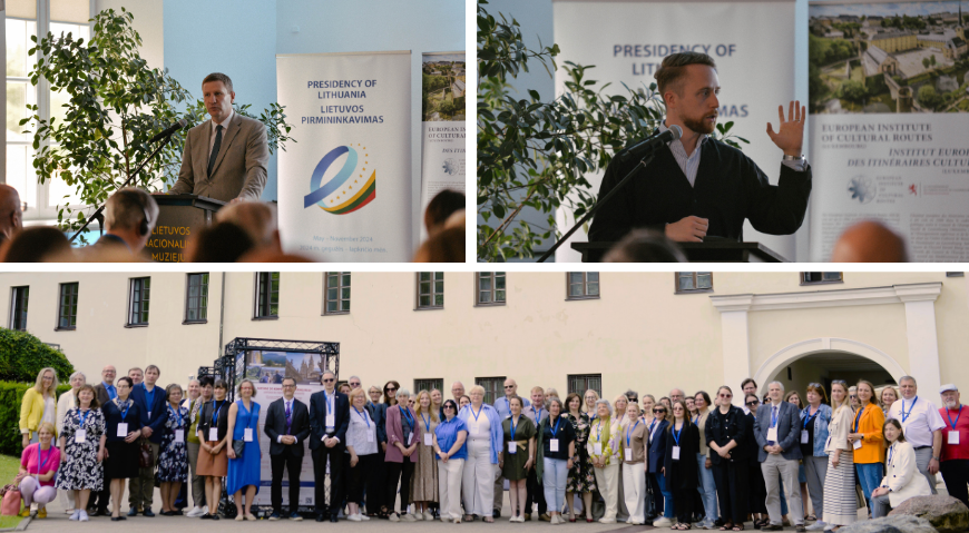Lithuania: Cultural Routes of the Council of Europe Training Seminar for national stakeholders in Vilnius.