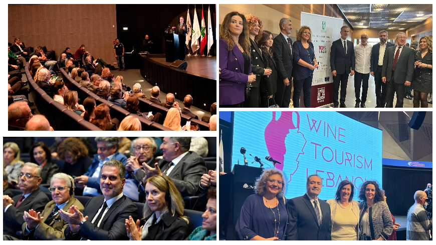 Liban : Le Ministre du Tourisme présente l'initiative "Wine Tourism Lebanon" avec la participation de "Iter Vitis", Itinéraire Culturel du Conseil de l'Europe