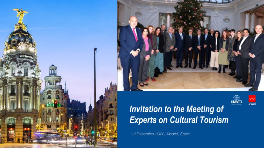 Spain: Cultural Routes of the Council of Europe Programme at the UNWTO Meeting of Experts on Cultural Tourism