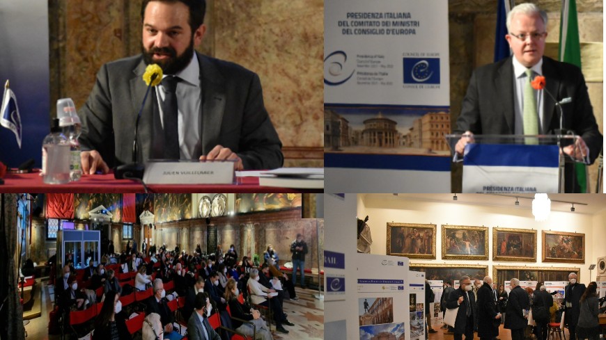 Italy:  Conference “Cultural Routes of the Council of Europe crossing Italy: a European heritage”