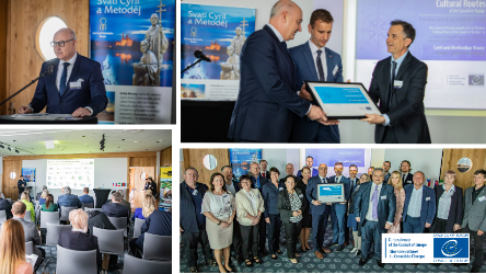 Cyril and Methodius Route: Certification Ceremony held in Zlín, Czech Republic