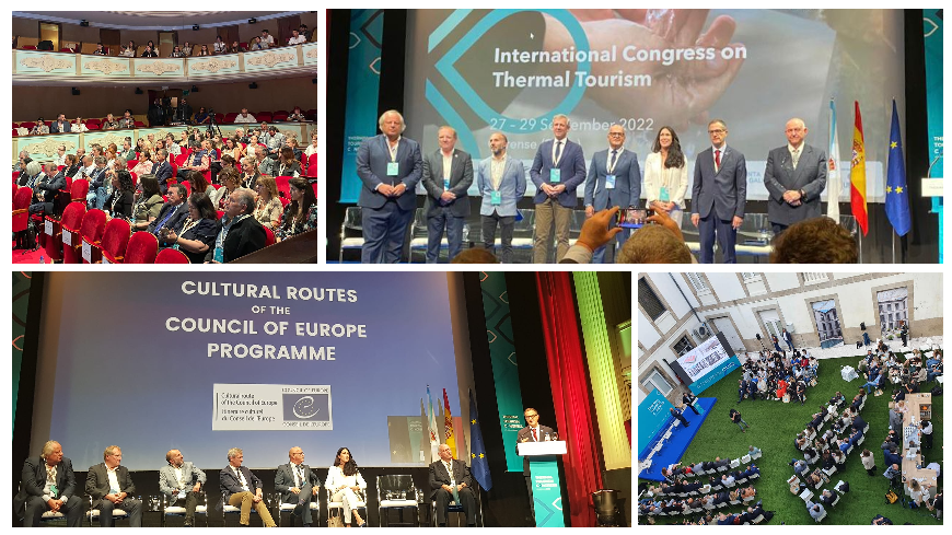European Route of Historic Thermal Towns: International Congress on Thermal Tourism in Ourense, Spain