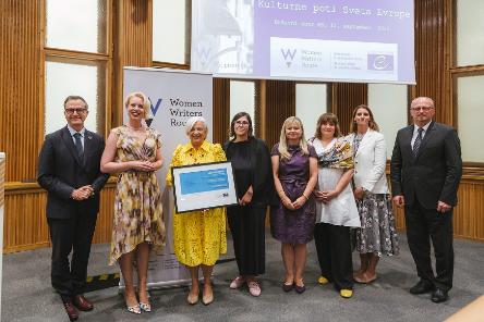Women Writers Route : Certification ceremony in Ljubljana, Slovenia