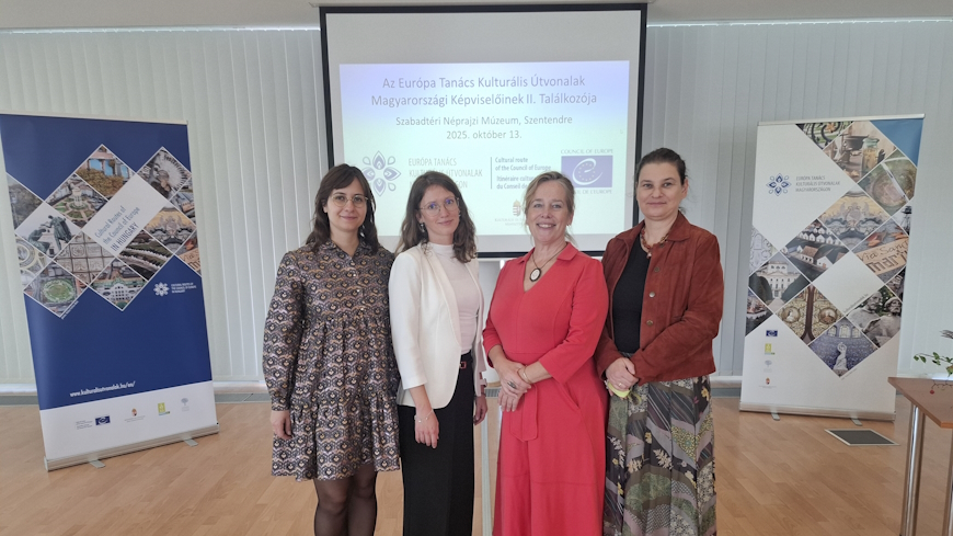 Hongrie : réunion nationale de coordination des Itinéraires culturels du Conseil de l'Europe au Musée hongrois en plein air