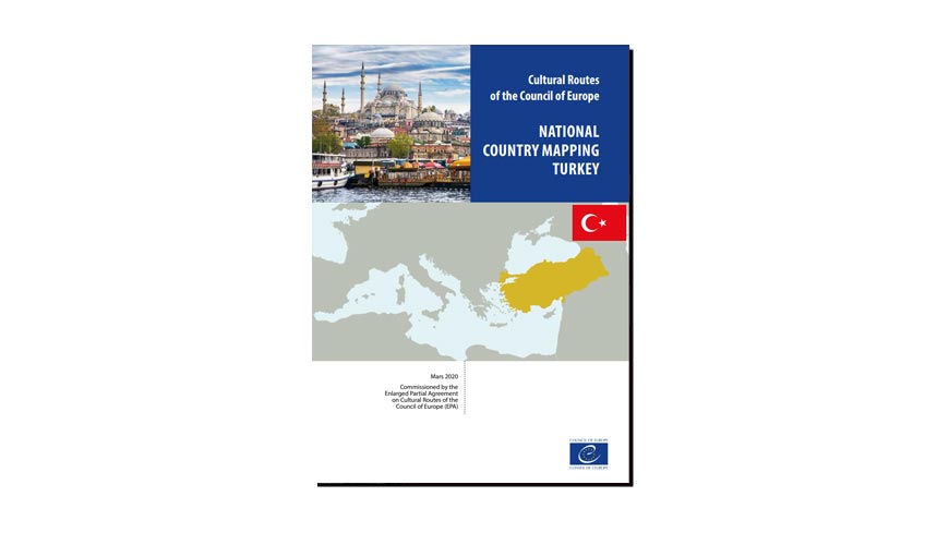 Nationales kartographische Dokument für die Türkei