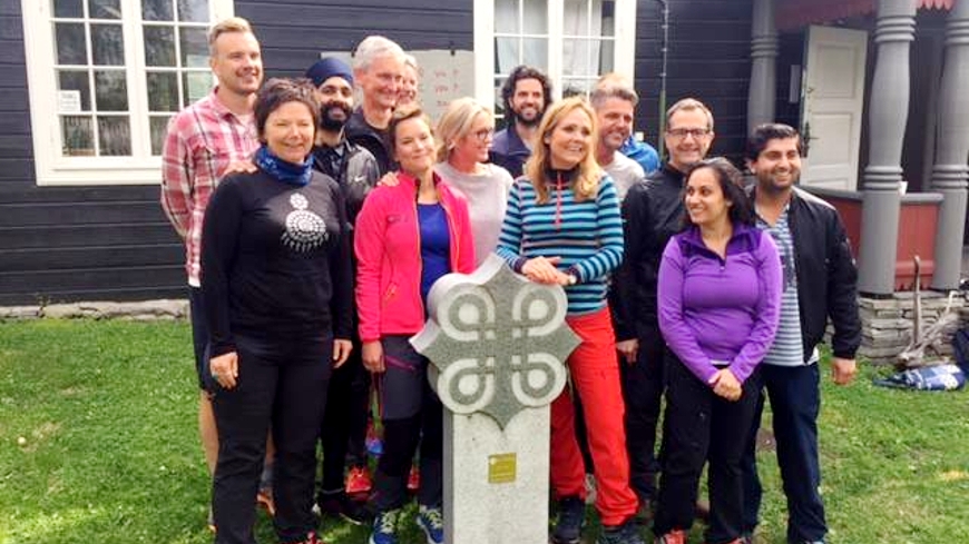 Minister of Culture of Norway celebrates Saint Olav Ways