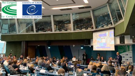 Congrès des pouvoirs locaux et régionaux du Conseil de l'Europe : programme des Itinéraires Culturels présenté à la 37ème session