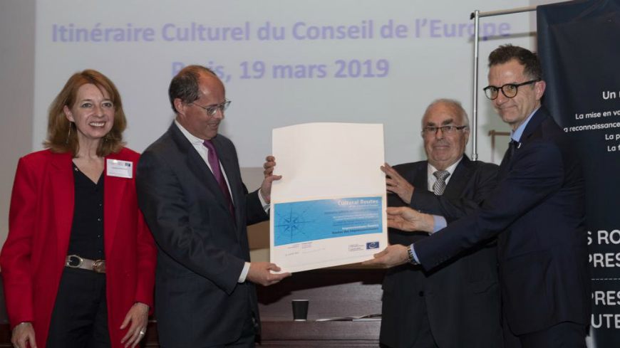 Frankreich: Zertifizierungszeremonie entlang der 