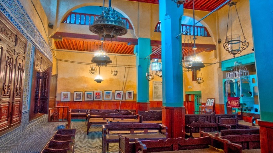 Fes, Morocco, Ibn Danan Synagogue Shutterstock/mehdi33300