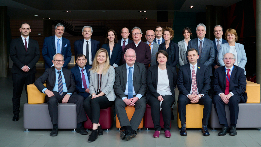 CJ-AV participants in Strasbourg © Council of Europe
