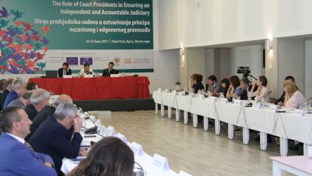 Seminar “The Role of Court Presidents in Ensuring an Independent and Accountable Judiciary”