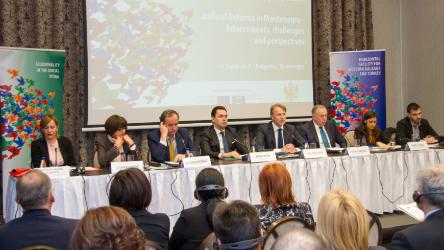 Round Table: Judicial reform in Montenegro – achievements, challenges, perspectives