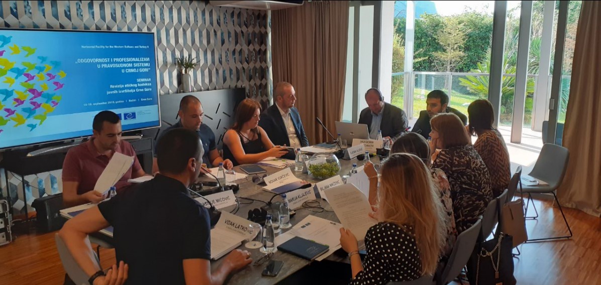 Working group for the revision of the Code of Ethics © CoE