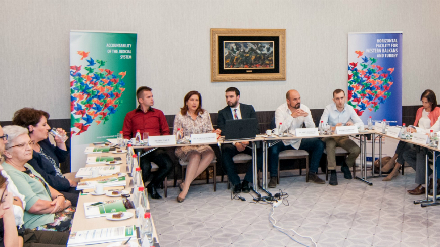Training sessions: “Integrity plans as mechanisms for prevention of corruption and violation of integrity in judiciary and prosecution” © CoE