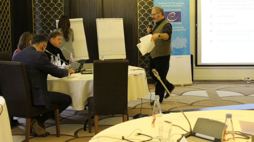 Three-day training on Human Rights Based Approaches © CoE