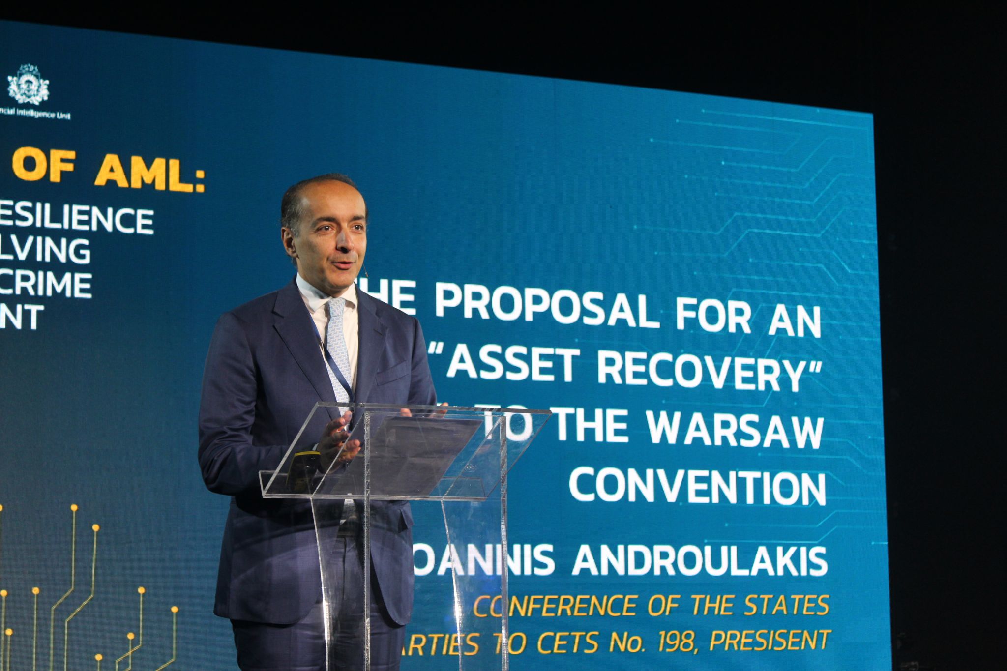The President took part in the Conference “Future of AML: building resilience in the evolving financial crime environment”