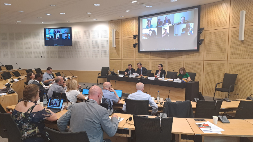 Exchange of views on national redress mechanisms for damage caused by the aggression of the Russian Federation against Ukraine