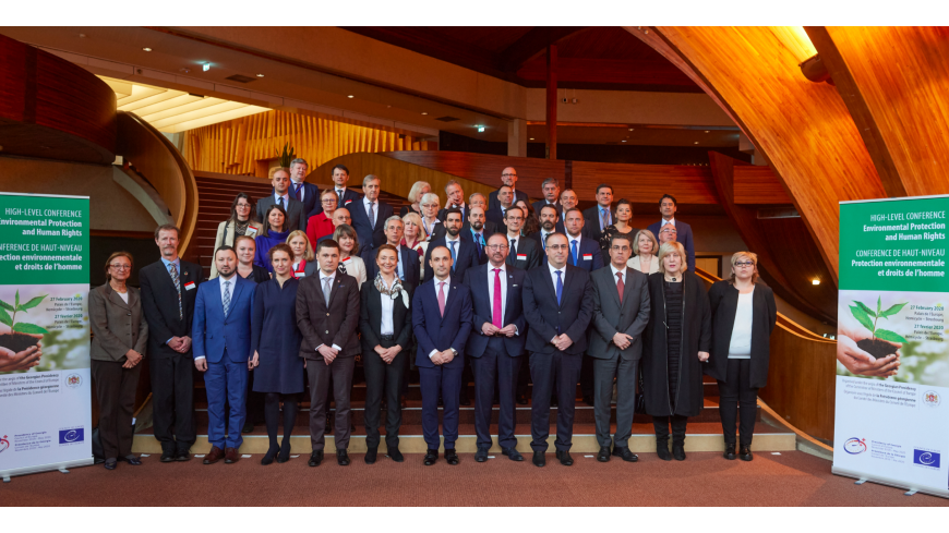 Environment and Human Rights: Georgian Presidency calls for modern legal standards and tools