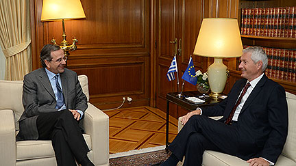 Secretary General Jagland on official visit to Greece