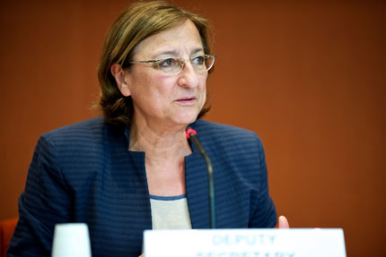 « L’importance d’être européen » : discours de la Secrétaire Générale adjointe devant l’Association européenne des écoles d’études politiques du Conseil de l’Europe