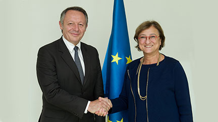 Match-fixing: Deputy Secretary General receives France’s State Secretary of Sport
