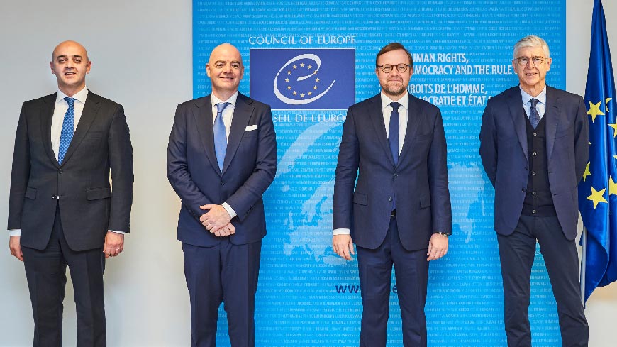 Deputy Secretary General meets FIFA President Infantino and Chief of